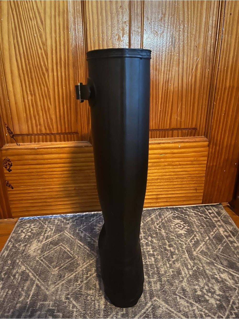 Hunter Tall Black Boots Size 8 - image 7